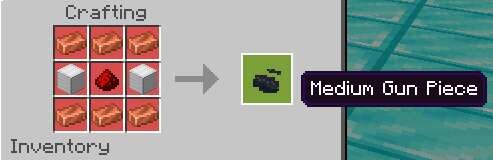 Средний кусок оружия