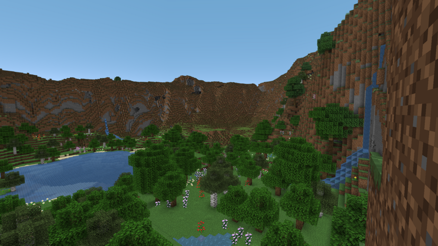 Вид на озеро и горы с поляны на дне 2