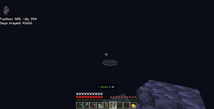 Темнота в скайблок