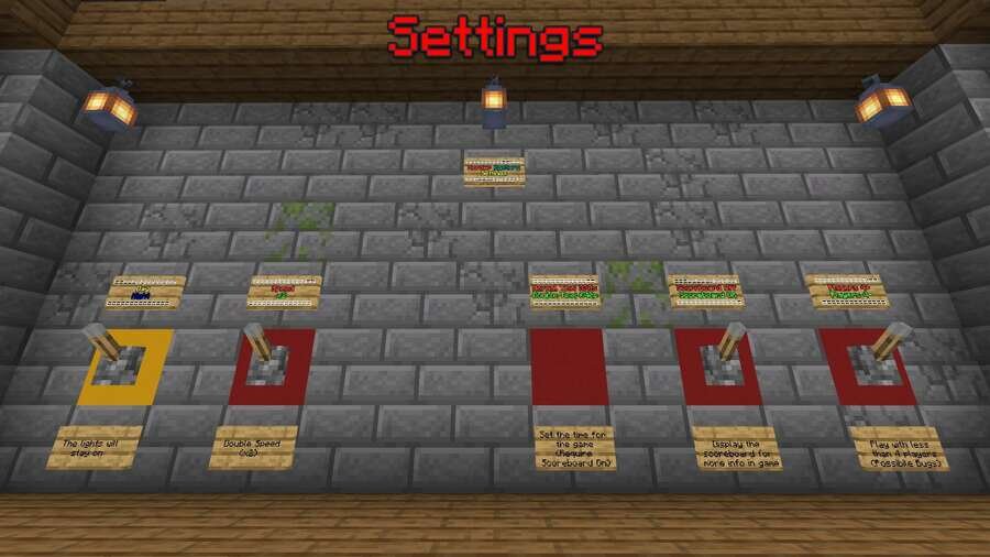 Настройки мини-игры