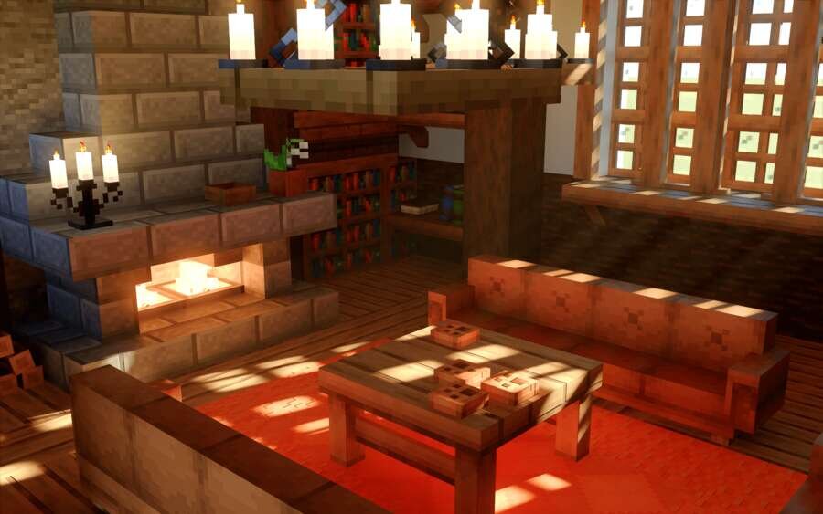 Гостиная в доме