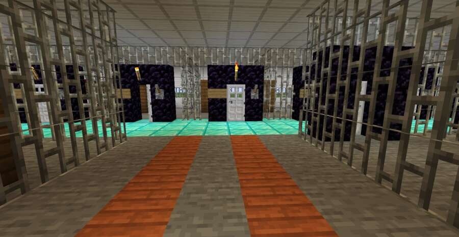 Полицейский участок вид внутри 2