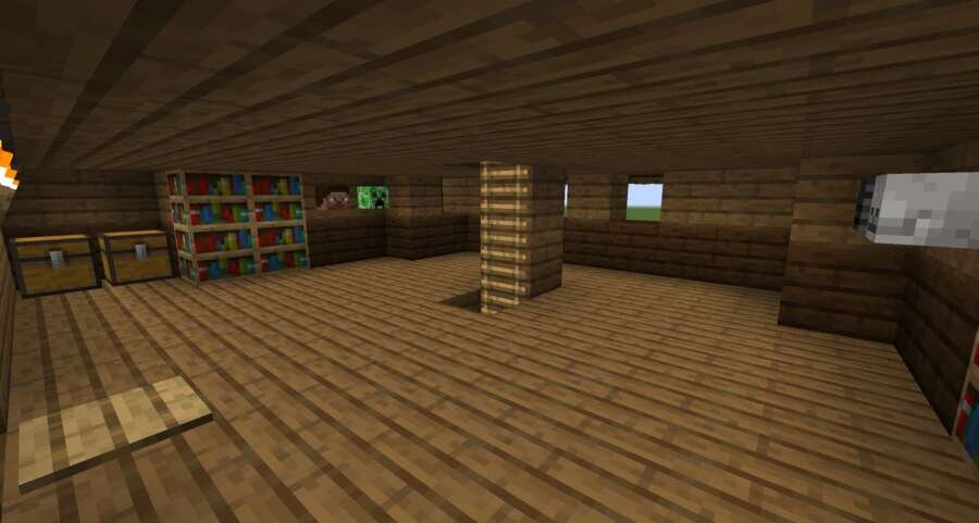 Пиратское судно вид внутри