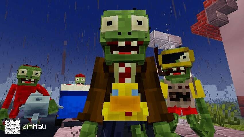 Разные виды Зомби