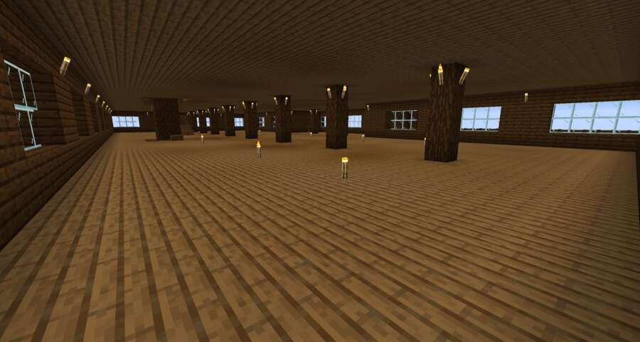 Четырехэтажный дом вид внутри 2