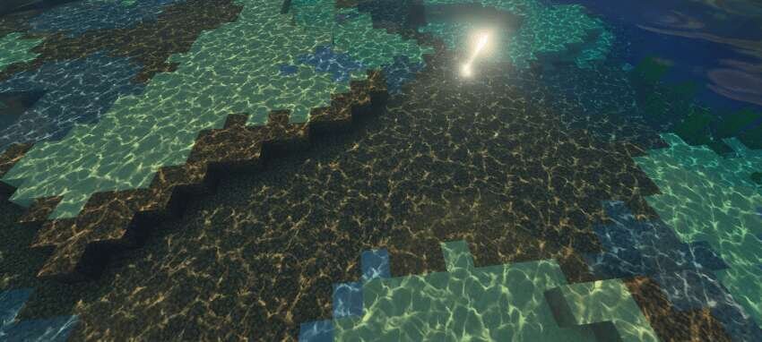 Красивый вид воды