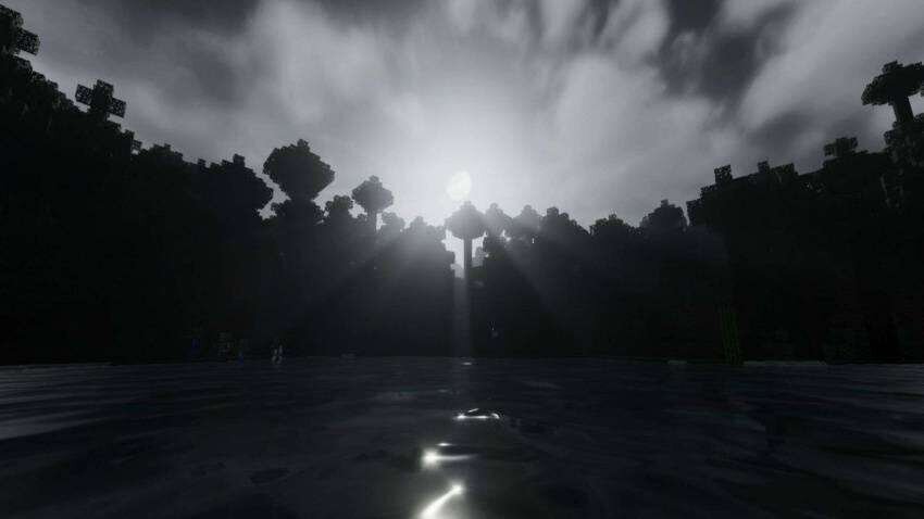 Природа в негативе