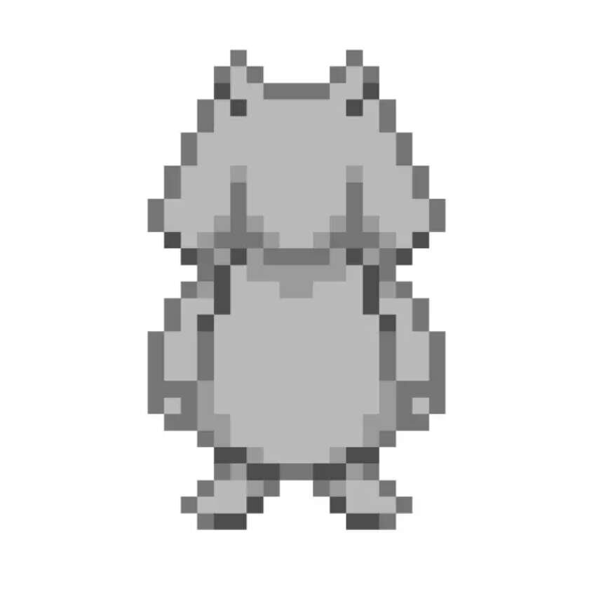 Белый контур