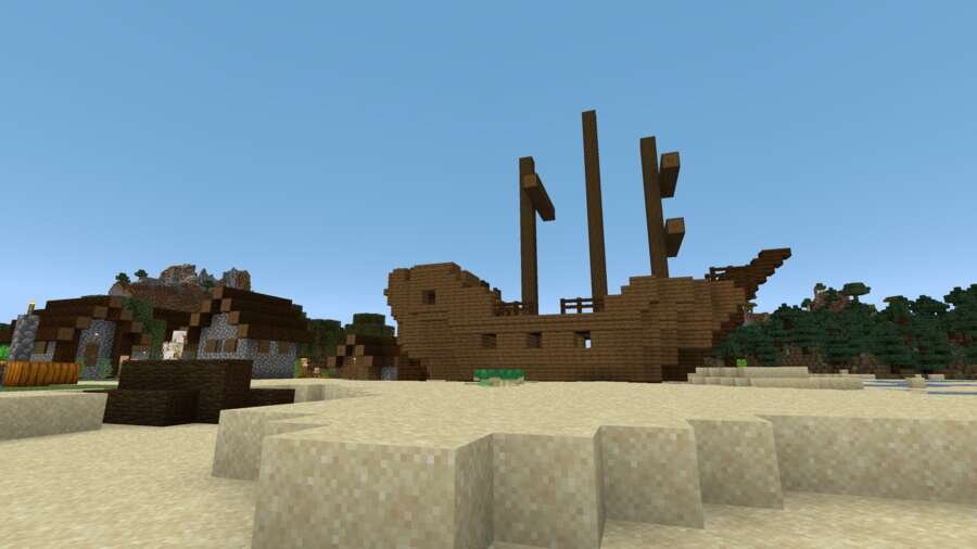 Как выглядит разрушенный корабль сверху 2