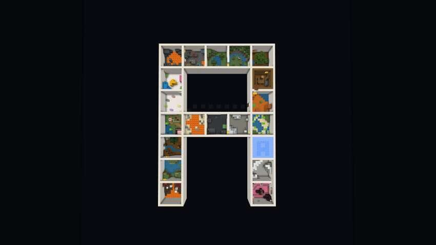 Уровни в виде буквы А