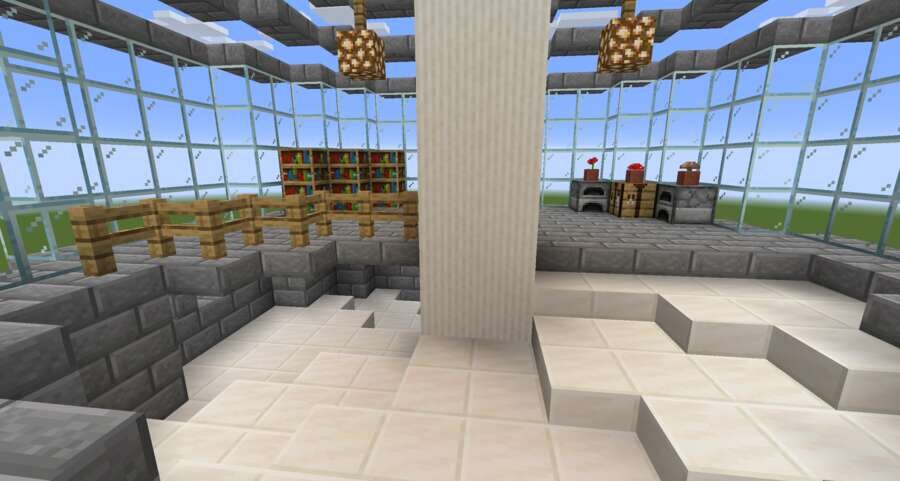 Прибрежный маяк вид внутри 2