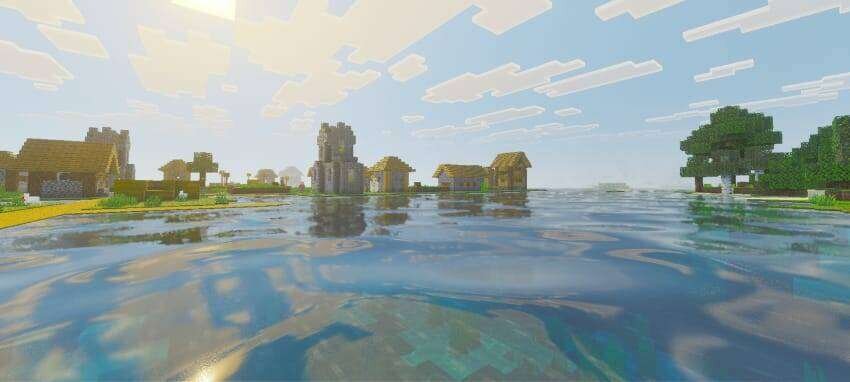 Реалистичная вода в игре