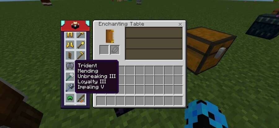 Зачарование предметов