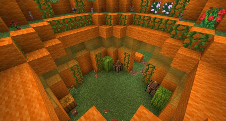 Магазин-цветок вид внутри 3