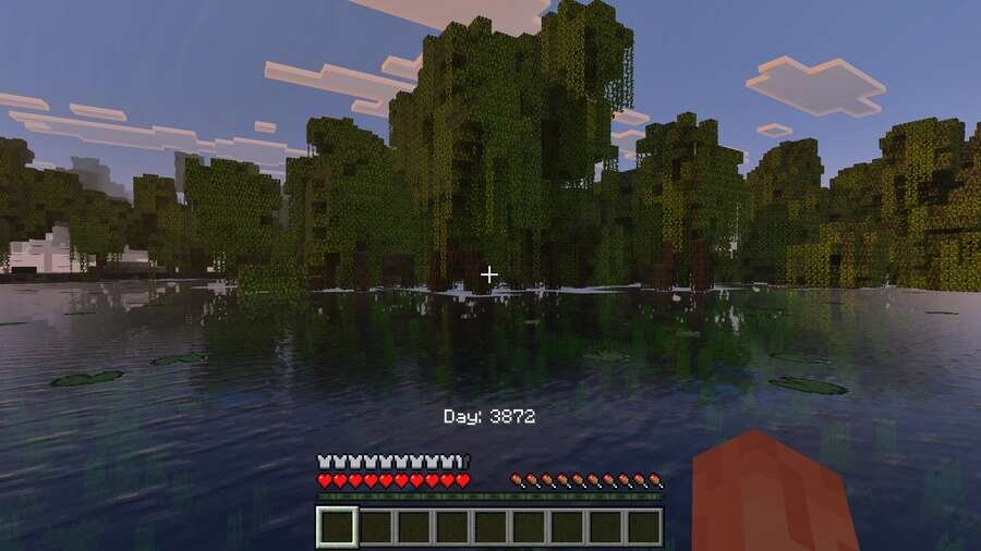 Счетчик дней на экране игры