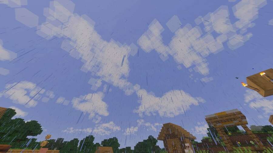 Необычный вид облаков