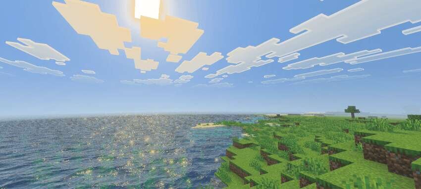 Отражение лучей на воде