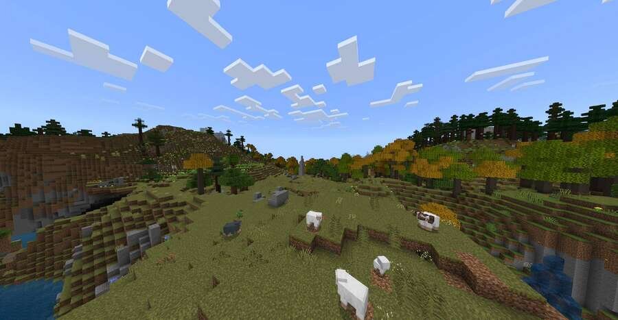 Вид на равнину