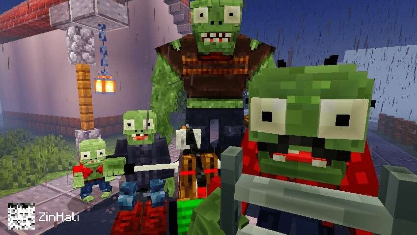 Разные типы Зомби