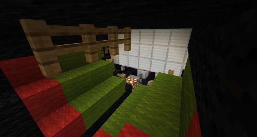 Темная подлодка вид внутри 3