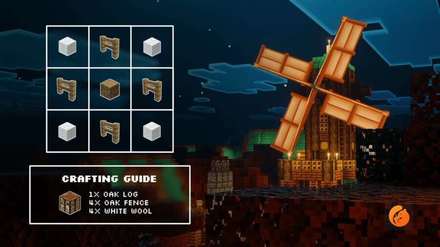 Красивая Мельница в игре