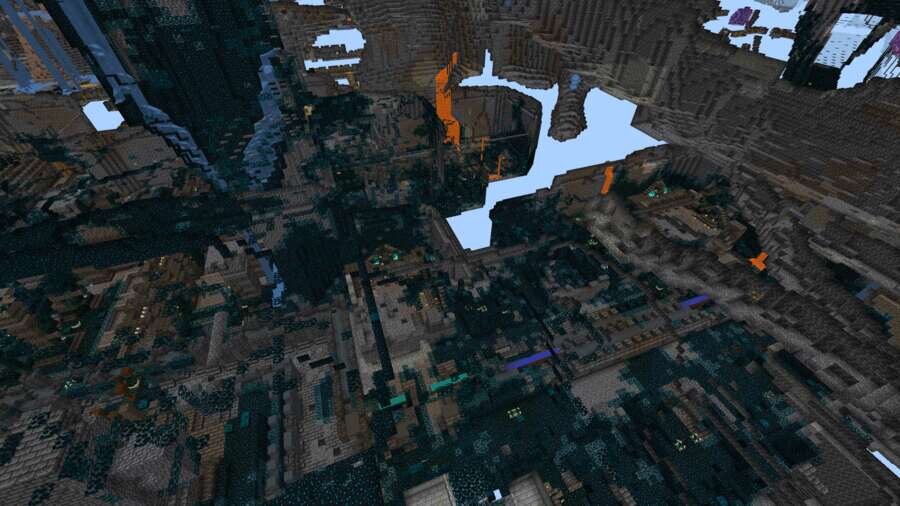 Как выглядят системы пещер в игре