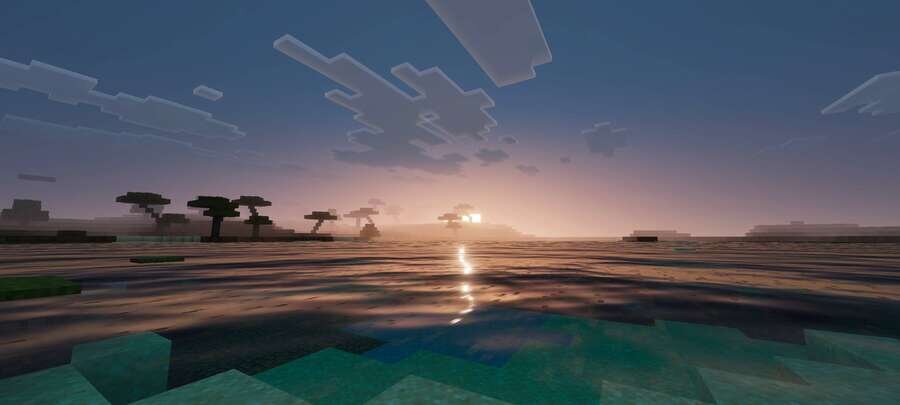 Свет Солнца на воде