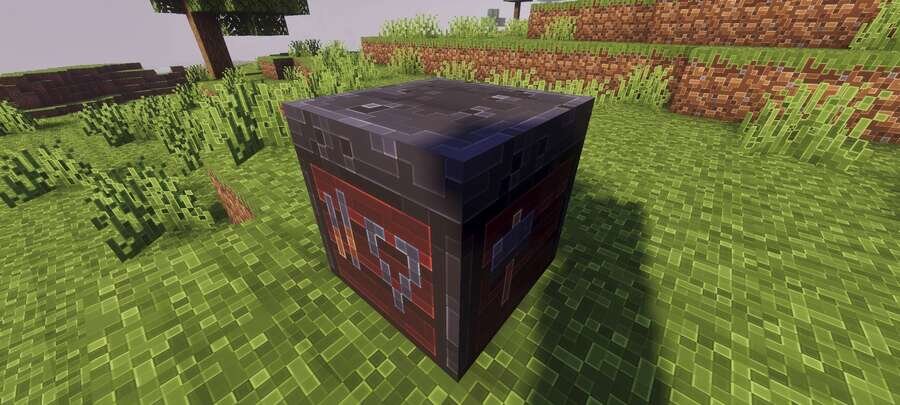 Блок на равнине