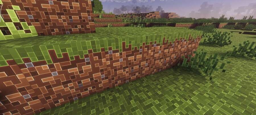 Пиксельные блоки Земли