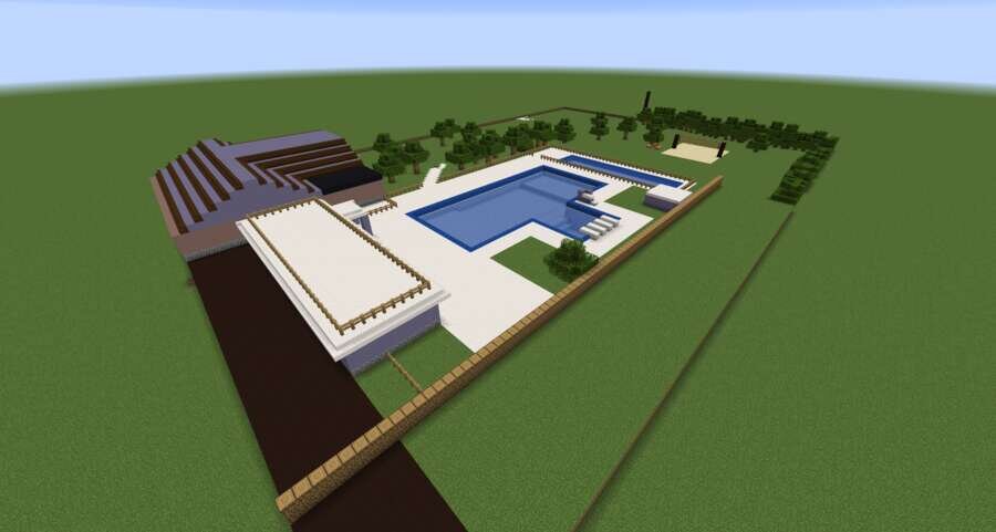 Комплекс для отдыха вид спереди