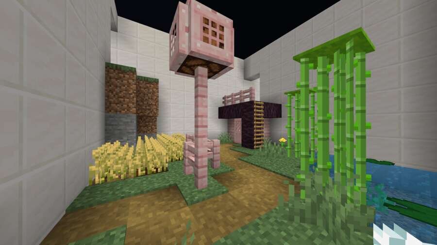 Уровень паркура в игре