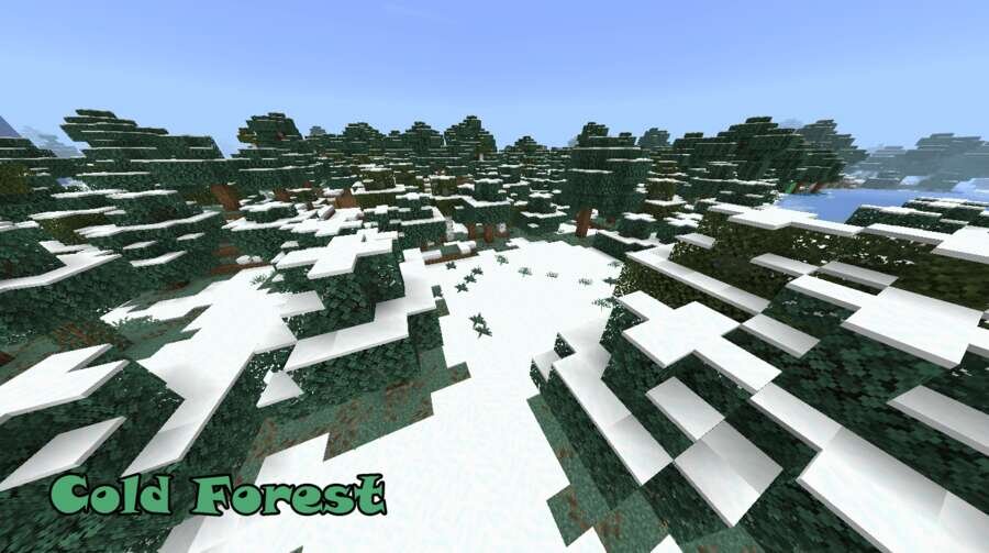 Зима в лесу