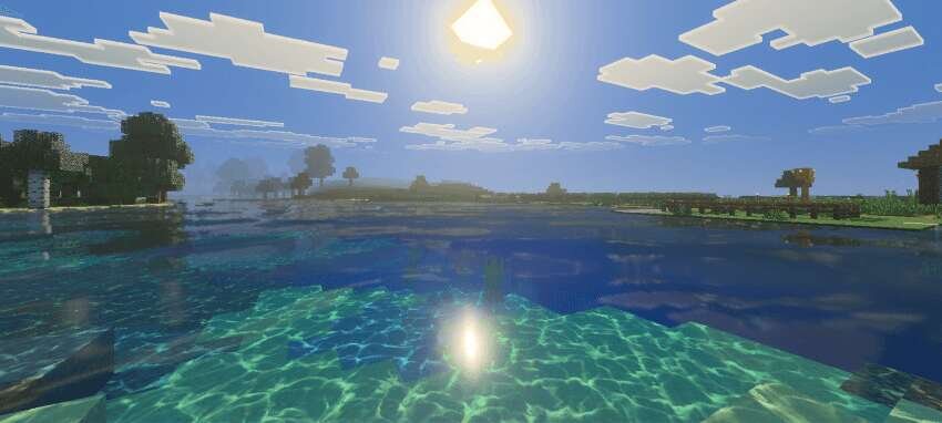 Улучшенный свет на воде