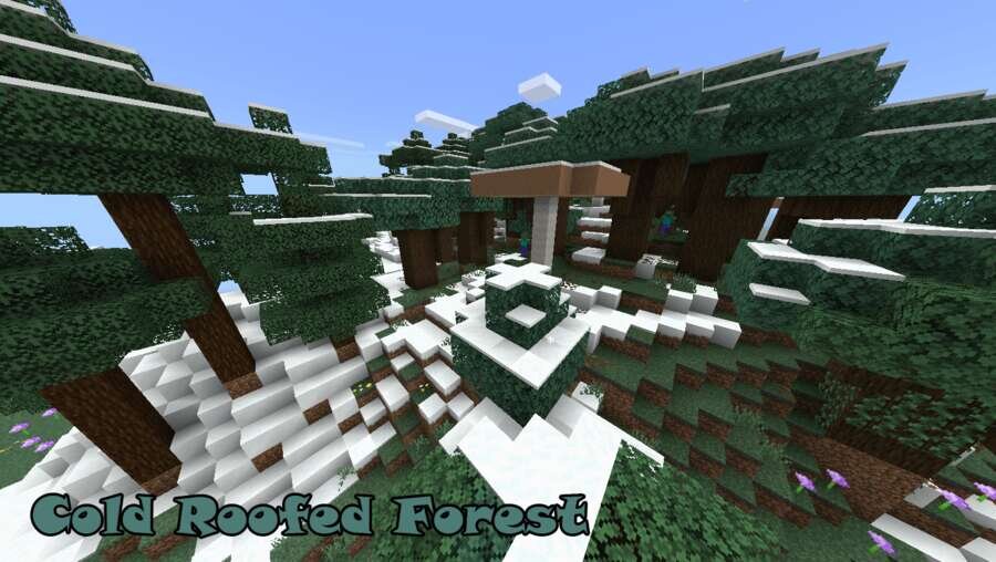 Снежный лес