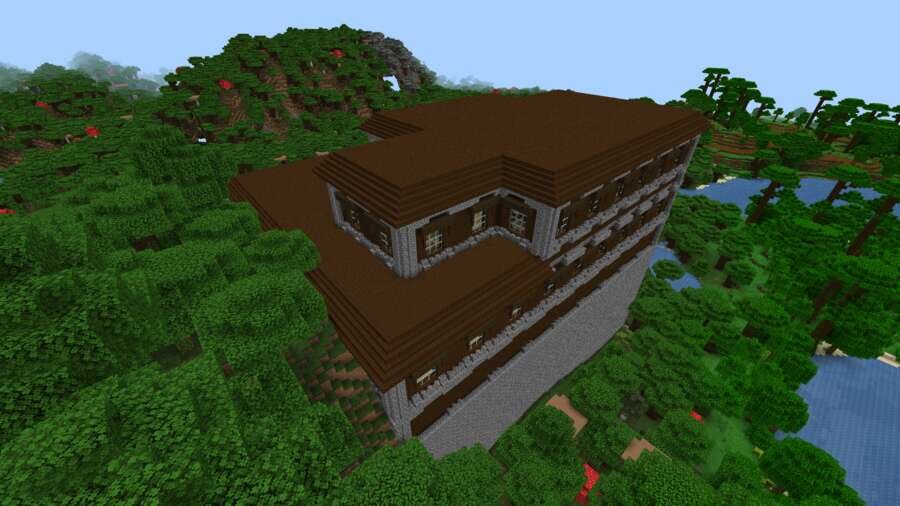 Особняк вид сверху