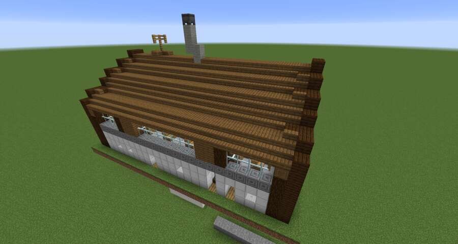 Красти краб вид сзади