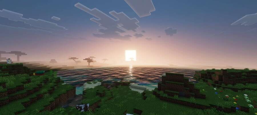 Красивый цвет океана