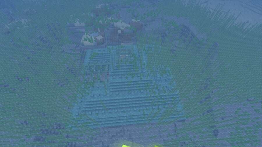 Подводный храм на дне океана