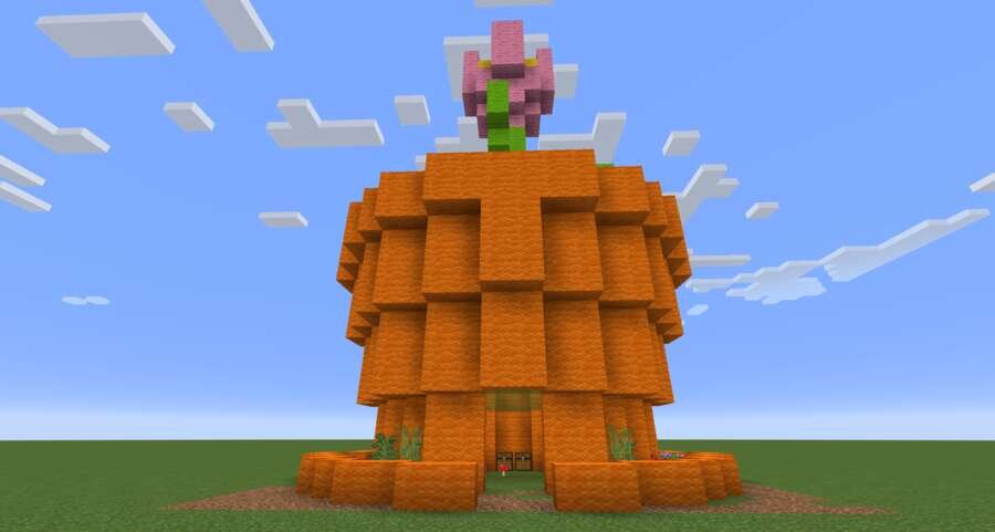 Магазин-цветок вид спереди 2