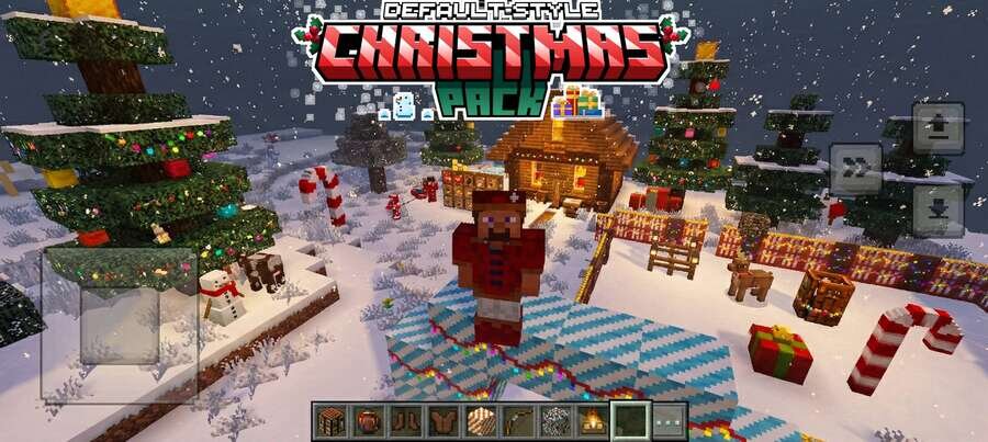 Новогодний праздник в игре