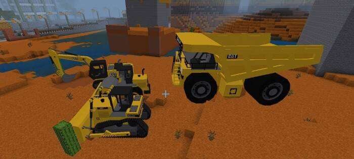 Экскаватор и Грузовик