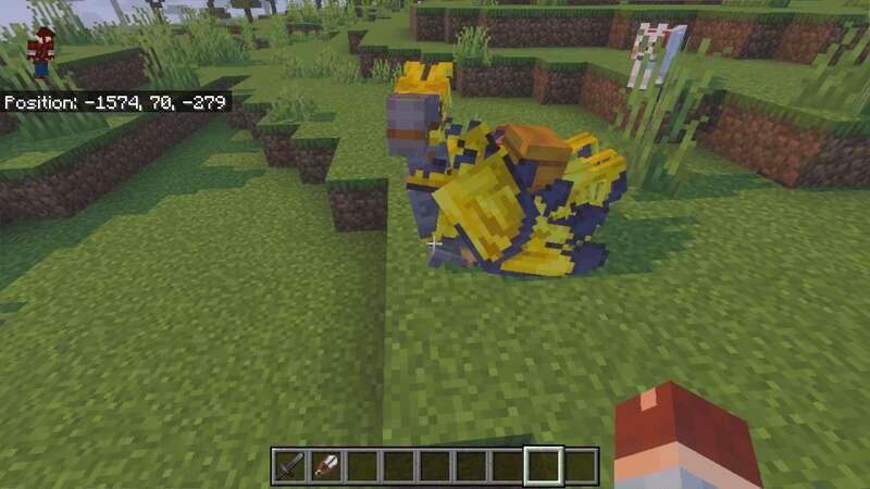 Сундук на спине Чокобо