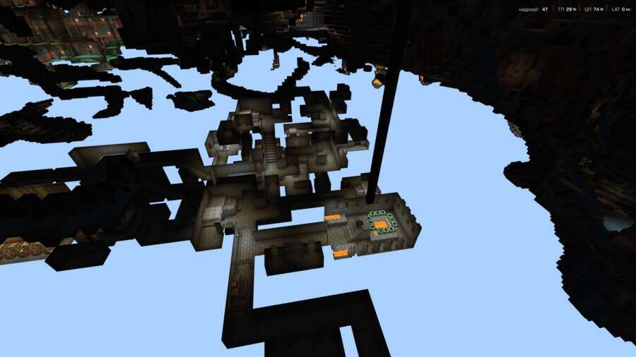 Как выглядят структуры Портала под деревушкой