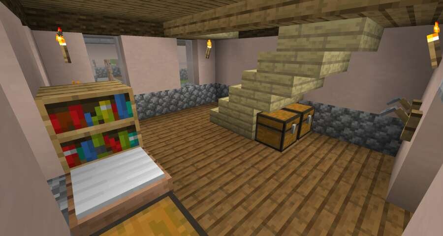 Кирпичное жилище вид внутри 3