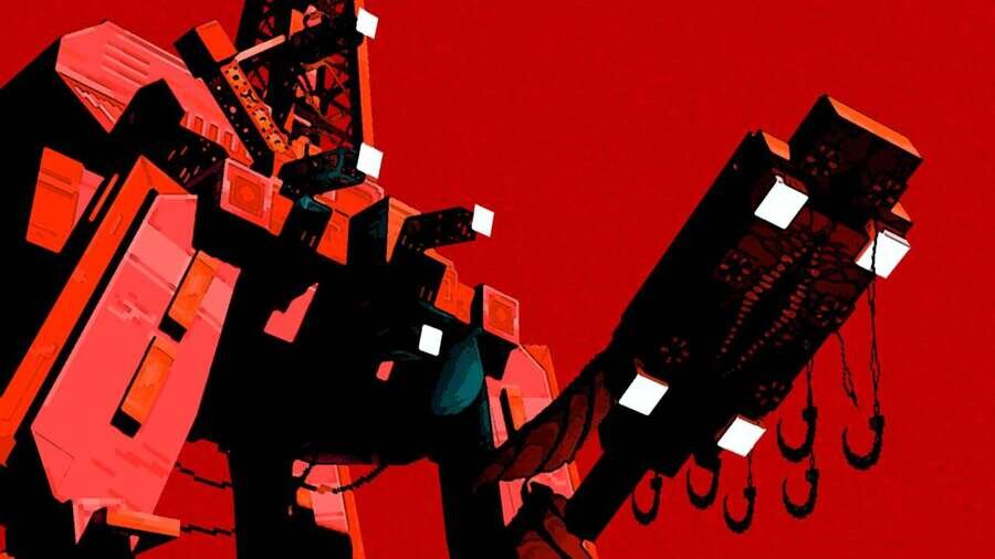 Красный робот