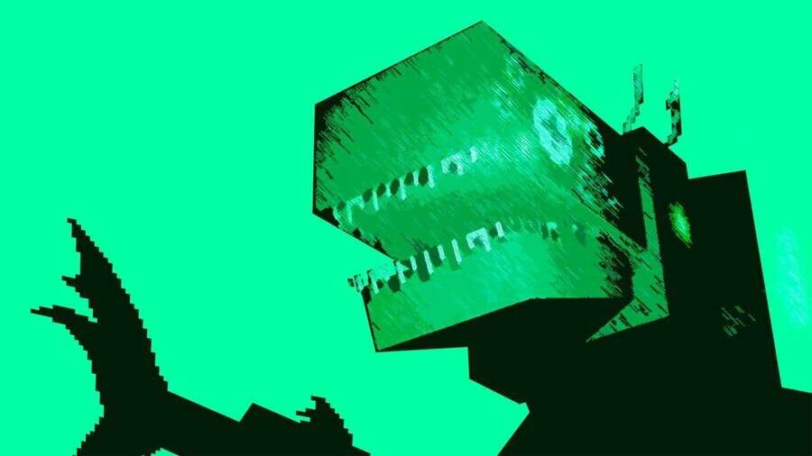 Квадратный динозавр