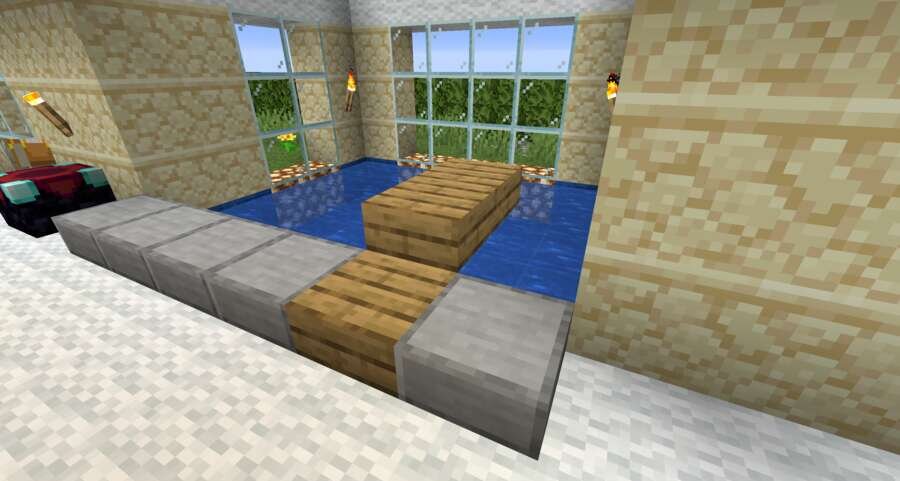 Светлая база вид внутри 2