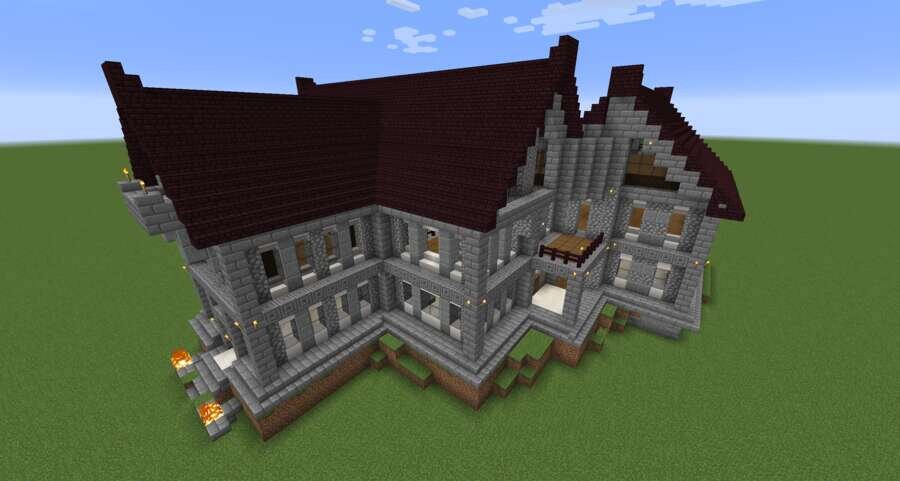 Каменная база вид сбоку