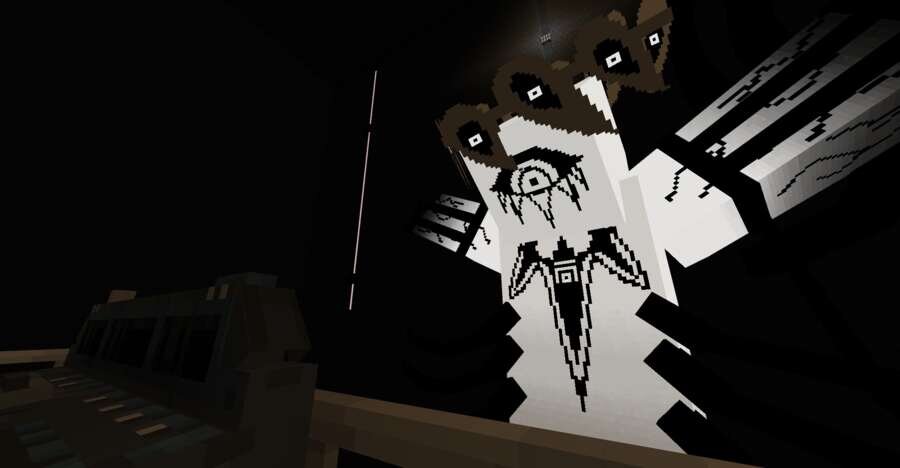 Жуткий призрак