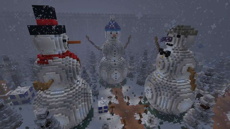 Гигантские снеговики